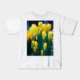 Yellow crocus Kids T-Shirt